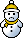 Schneemann Smilies (1) Smiley – Schneemann